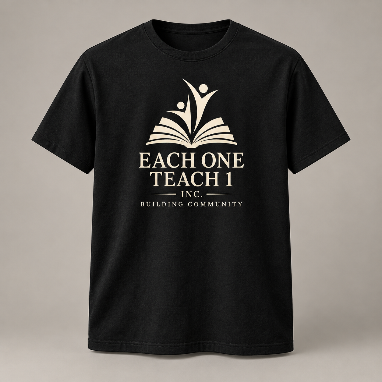 Each One Teach 1 Inc. T-Shirt Building Community design mockup